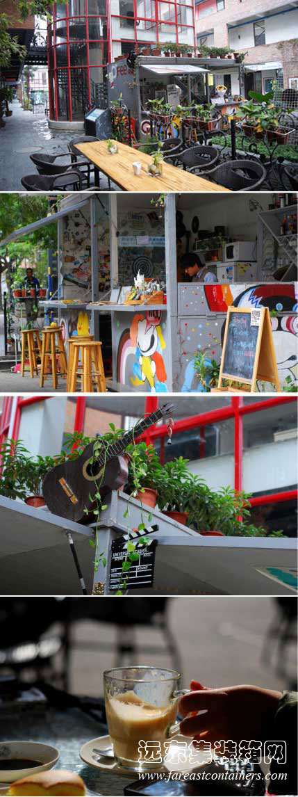 深圳歐菲小店,住人集裝箱活動房屋,二手集裝箱貨柜