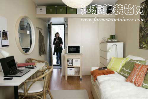 宜家住人集裝箱活動房屋式學生公寓,二手集裝箱(貨柜)