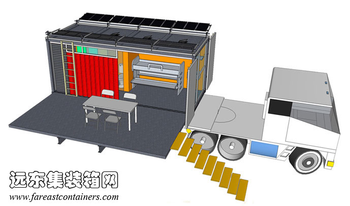 微設計,集裝箱活動房,二手集裝箱貨柜,住人集裝箱房屋