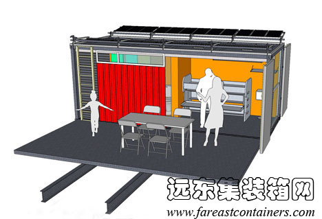 微設計,集裝箱活動房,二手集裝箱貨柜,住人集裝箱房屋