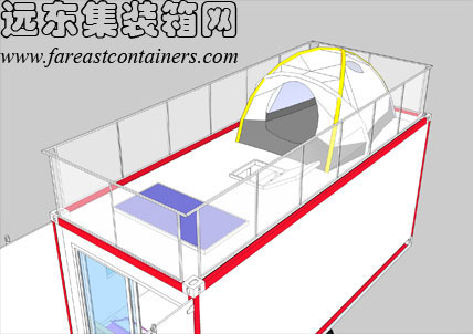 集裝箱房車,住人集裝箱活動(dòng)房屋,集裝箱活動(dòng)房,二手集裝箱貨柜
