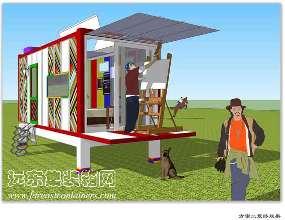 幸福哈達(dá)方案2,住人集裝箱房屋,集裝箱活動(dòng)房,二手集裝箱貨柜