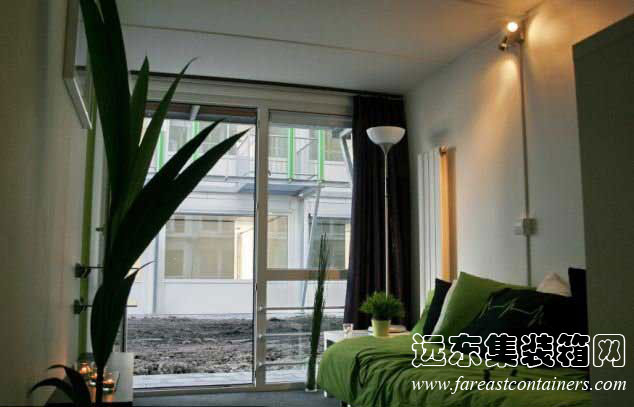 英國布萊頓臨時居所,集裝箱活動房屋,住人集裝箱