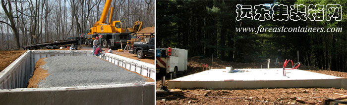 混凝土板基礎(chǔ)做法,集裝箱房屋,集裝箱建筑,集裝箱住宅,集裝箱活動(dòng)房,住人集裝箱