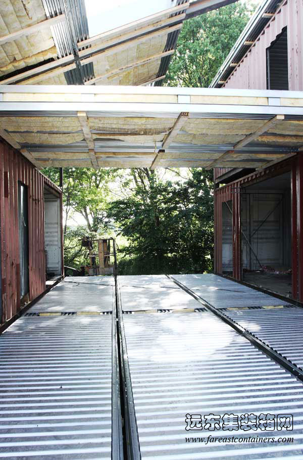 WFH house的建造過(guò)程,集裝箱住宅,集裝箱建筑,集裝箱房屋,集裝箱活動(dòng)房,住人集裝箱