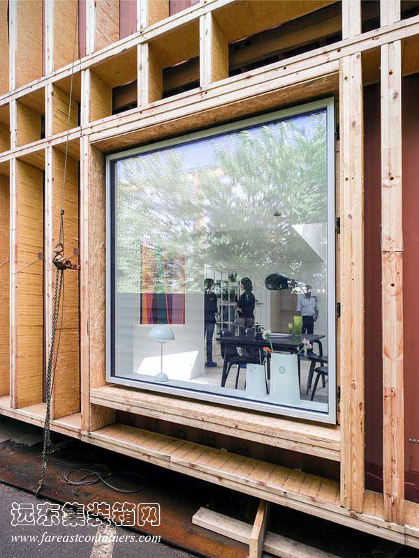 WFH house的建造過(guò)程,集裝箱住宅,集裝箱建筑,集裝箱房屋,集裝箱活動(dòng)房,住人集裝箱