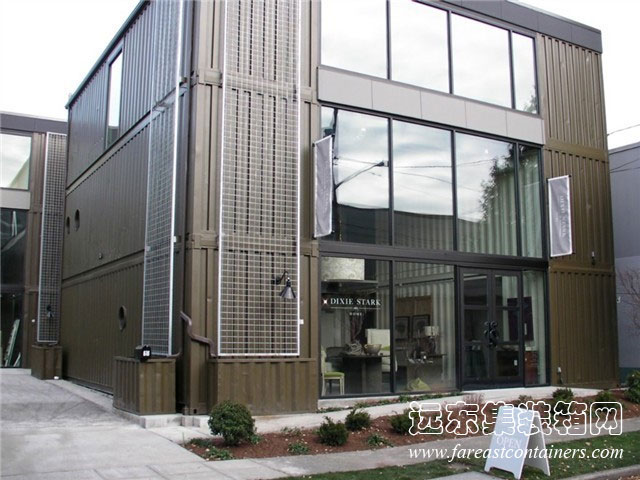 DA STARK Interiors 室內設計公司辦公樓,集裝箱房屋,集裝箱活動房,住人集裝箱,集裝箱住宅,集裝箱建筑