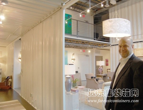 DA STARK Interiors 室內設計公司辦公樓,集裝箱房屋,集裝箱活動房,住人集裝箱,集裝箱住宅,集裝箱建筑