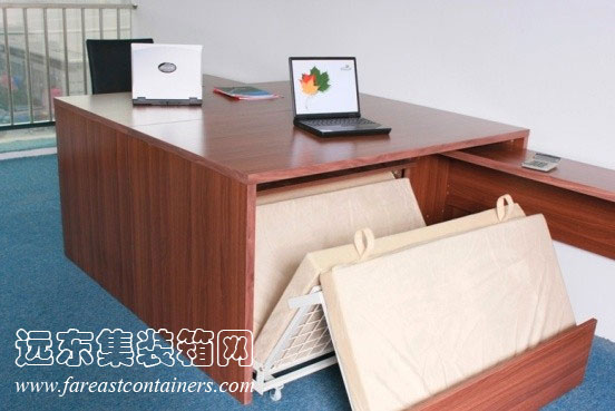 節約空間的整體式家具