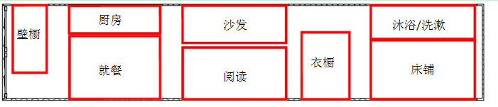 移動居住單元伸縮式擴展示意圖,集裝箱房屋,集裝箱活動房,住人集裝箱,集裝箱住宅,集裝箱建筑