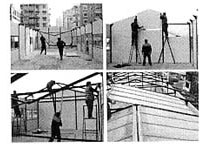 活動板房搭建現場