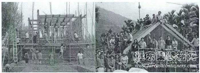 協力造屋要求當地民眾自己動手建造家園