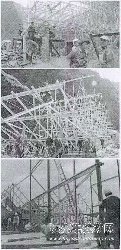 協力造屋使用輕鋼骨架作為主體結構