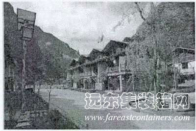 四川楊柳村災后重建的生態建筑群