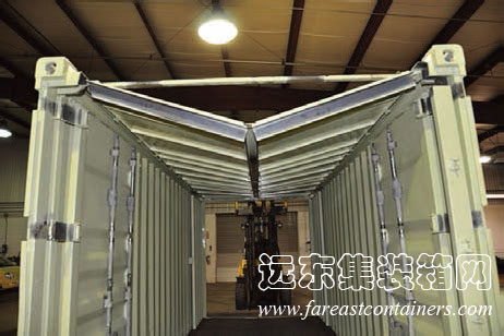 可折疊集裝箱的不同形態
