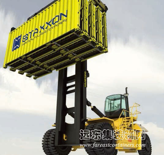 Staxxon垂直折疊集裝箱系統