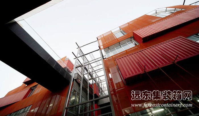 SANLITUN SOUTH 三里屯南區(qū)集裝箱建筑的局部細節(jié)