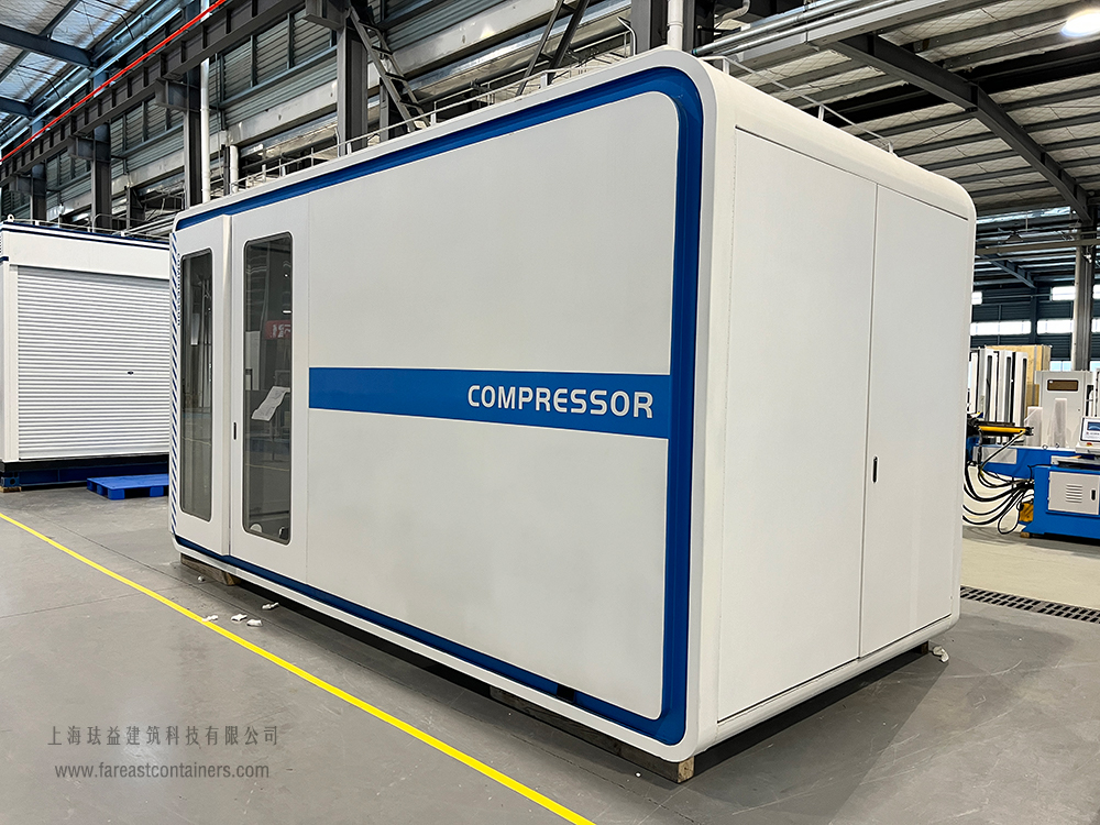 壓縮機撬整體為流線造型