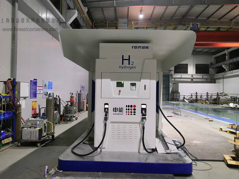 壓縮機撬配置加氫機