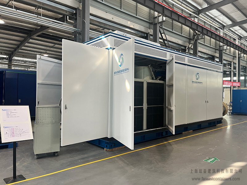 壓縮機(jī)罩殼四周設(shè)置檢修門和通風(fēng)口