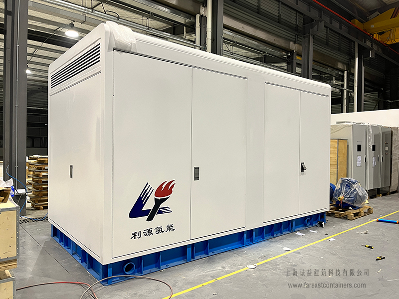 壓縮機罩殼：側墻設置檢修門、儀表艙門等